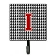thumbnail image 1 of Letter I Monogram - Houndstooth Black Leash or Key Holder, 1 of 7