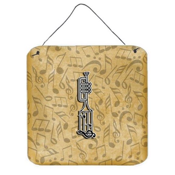 Letter I Musical Instrument Alphabet Wall and Door Hanging Prints