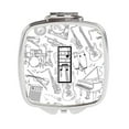thumbnail image 1 of Letter I Musical Note Letters Compact Mirror, 1 of 1