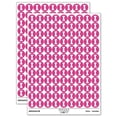 thumbnail image 1 of Letter I Uppercase Fun Bold Font 200+ Round Stickers - Hot Pink - Gloss Finish - 0.50" Size, 1 of 3