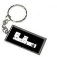 thumbnail image 1 of Letter Initial F Keychain Key Chain Ring, 1 of 1