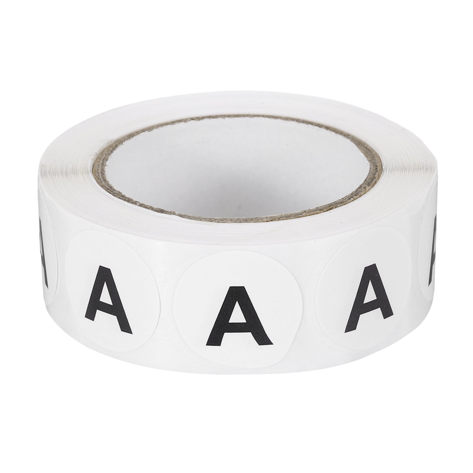 Uxcell Letter Inventory Labels, Round Circle Dots Stickers for ...