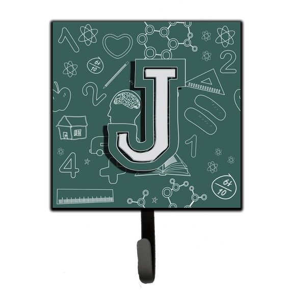Letter J Back to School Initial Leash or Key Holder