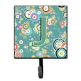 thumbnail image 1 of Letter J Circle Circle Teal Initial Alphabet Leash or Key Holder, 1 of 1