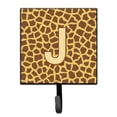 thumbnail image 1 of Letter J Initial Monogram - Giraffe Leash or Key Holder, 1 of 1
