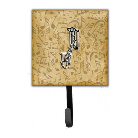 Letter J Musical Instrument Alphabet Leash & Key Holder