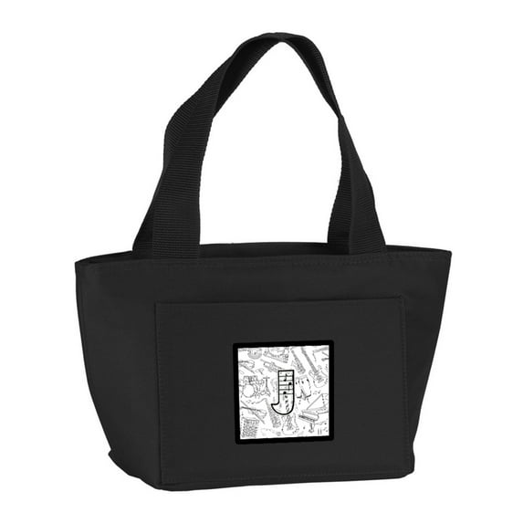 Letter J Musical Note Letters Lunch Bag
