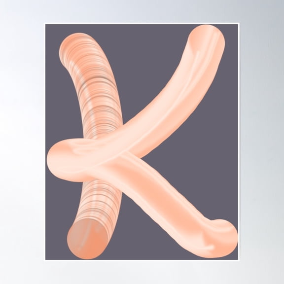 Letter K, Monogram K Poster Wall Art, Modern Wall Decor, 16x24 UNFRAMED