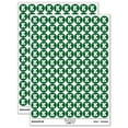 thumbnail image 1 of Letter K Uppercase Fun Bold Font 200+ Round Stickers - Dark Green - Matte Finish - 0.50" Size, 1 of 3
