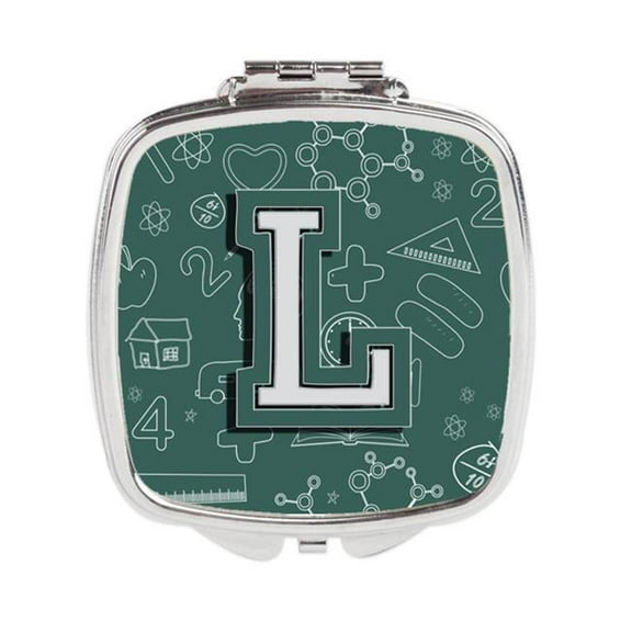 Letter L Back to School Initial Compact Mirror