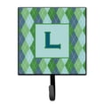 thumbnail image 1 of Letter L Initial Monogram - Blue Argoyle Leash or Key Holder, 1 of 7
