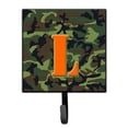 thumbnail image 1 of Letter L Monogram - Camo Green Leash or Key Holder, 1 of 1