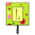 thumbnail image 1 of Letter L Monogram - Lime Green Leash or Key Holder, 1 of 7