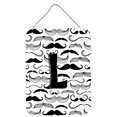 thumbnail image 1 of Letter L Moustache Initial Wall or Door Hanging Prints, 1 of 2