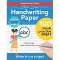thumbnail image 1 of Pre-Owned Letter Lines Narrow Ruled Handwriting Paper: 100 blank practice pages with unique guided design â€“ for more confident Grade 3+ writers (Letter Lines Handwriting Paperback, 1 of 1