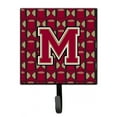 thumbnail image 1 of Letter M Football Garnet and Gold Leash or Key Holder, 1 of 1