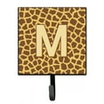 thumbnail image 1 of Letter M Initial Monogram - Giraffe Leash or Key Holder, 1 of 1