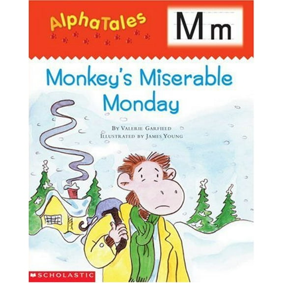 Pre-Owned Alphatales: M: Monkey's Miserable Monday by Valerie Garfield (Paperback), English