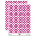 thumbnail image 1 of Letter M Uppercase Fun Bold Font 200+ Round Stickers - Hot Pink - Matte Finish - 0.50" Size, 1 of 3