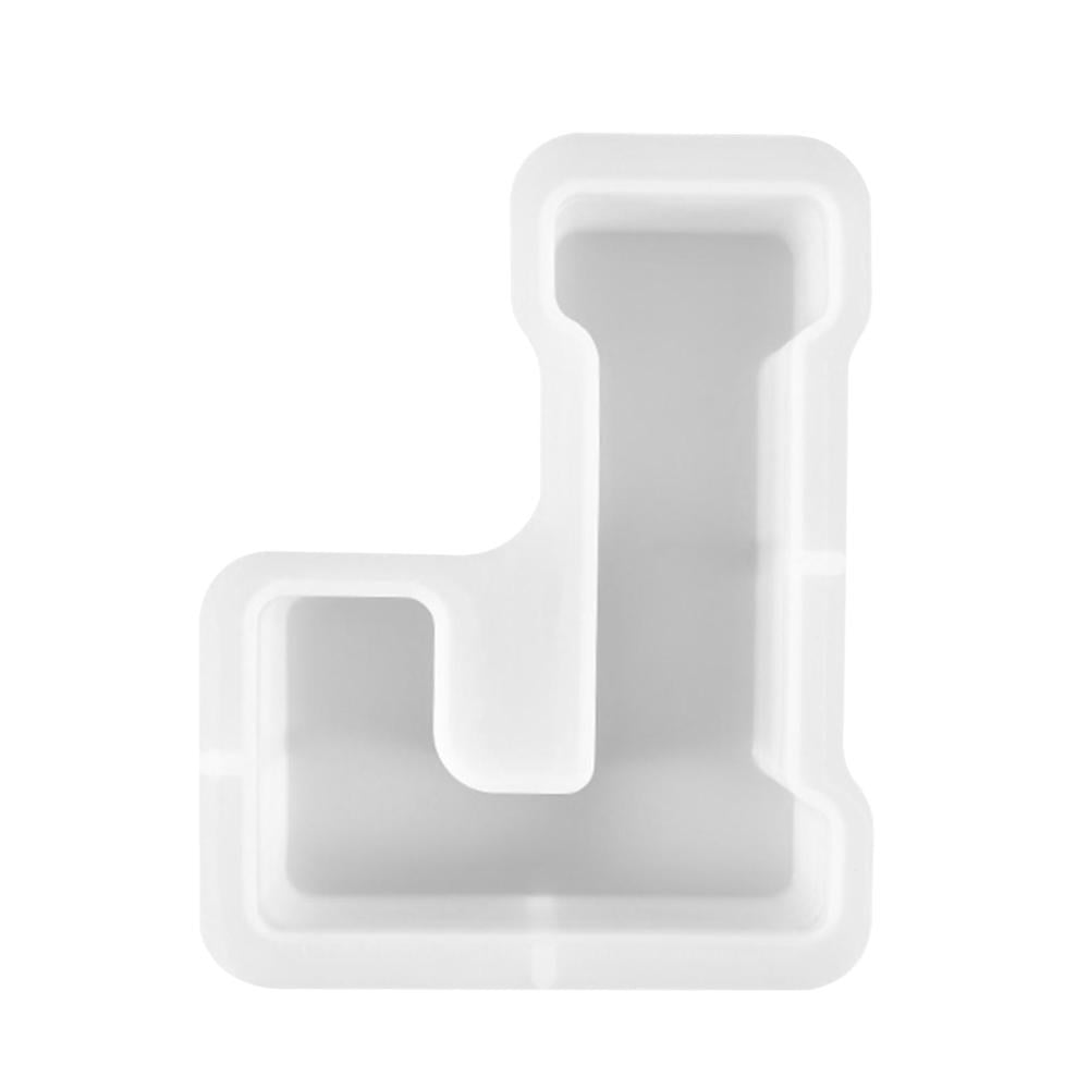Letter Mold | Silicone Fondant Mold Chocolate Molds | Flexible Alphabet ...