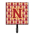 thumbnail image 1 of Letter N Football Cardinal and Gold Leash or Key Holder, 1 of 1