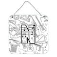 thumbnail image 1 of Letter N Musical Note Letters Wall and Door Hanging Prints, 1 of 1