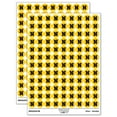 thumbnail image 1 of Letter N Uppercase Fun Bold Font 200+ Round Stickers - Yellow - Gloss Finish - 0.50" Size, 1 of 3