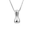 thumbnail image 1 of Letter Necklace Silvery Initial Letter Necklace Personalized for Her Mom Necklace, Jewelry Gifts for Women, Valentine’s Day, 1 of 3