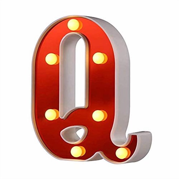 Letter Neon Lights,Glitter Alphabet Sign, Battery Powered Light Up Letters for Girls Bedroom, Birthday Party, Wedding & Home Wall Decor
