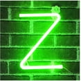 thumbnail image 1 of Letter Neon Lights, LED Neon Night Light Neon Lights Wall Decorative Night Light for Kids Bedroom Battery USB Operated Green, 1 of 5