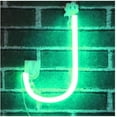 thumbnail image 1 of Letter Neon Lights, LED Neon Night Light Neon Lights Wall Decorative Night Light for Kids Bedroom Battery USB Operated Green, 1 of 8