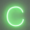 thumbnail image 1 of Letter Neon Lights, LED Neon Night Light Neon Lights Wall Decorative Night Light for Kids Bedroom Battery USB Operated Green, 1 of 8
