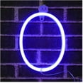thumbnail image 1 of Letter Neon Lights, LED Neon Night Light Neon Lights Wall Decorative Night Light for Kids Bedroom Battery USB Operated Purple, 1 of 8