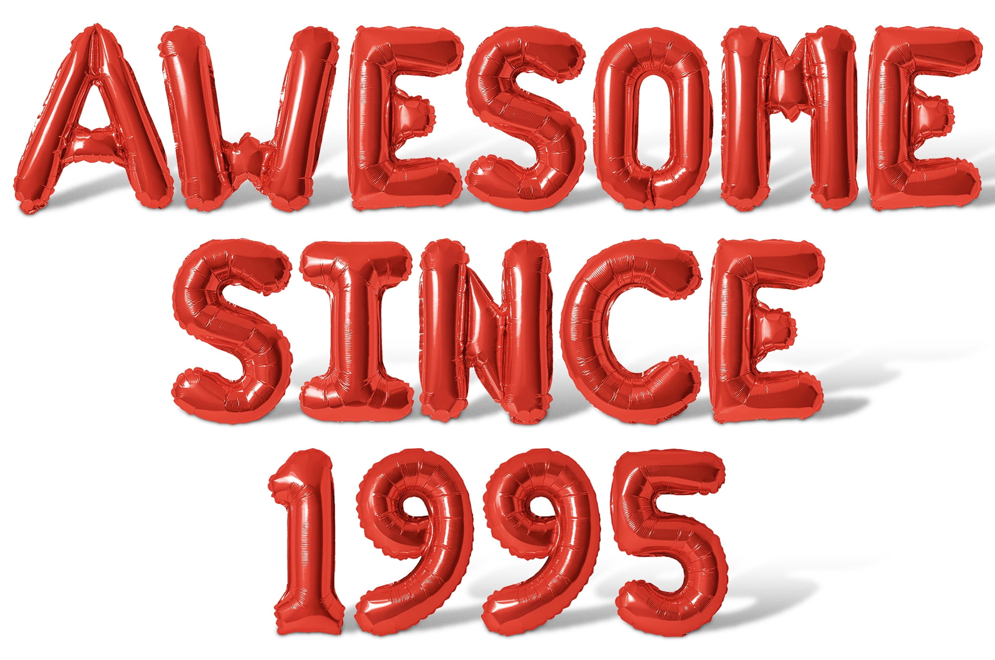 Letter & Number Balloons - AWESOME SINCE 1995 16