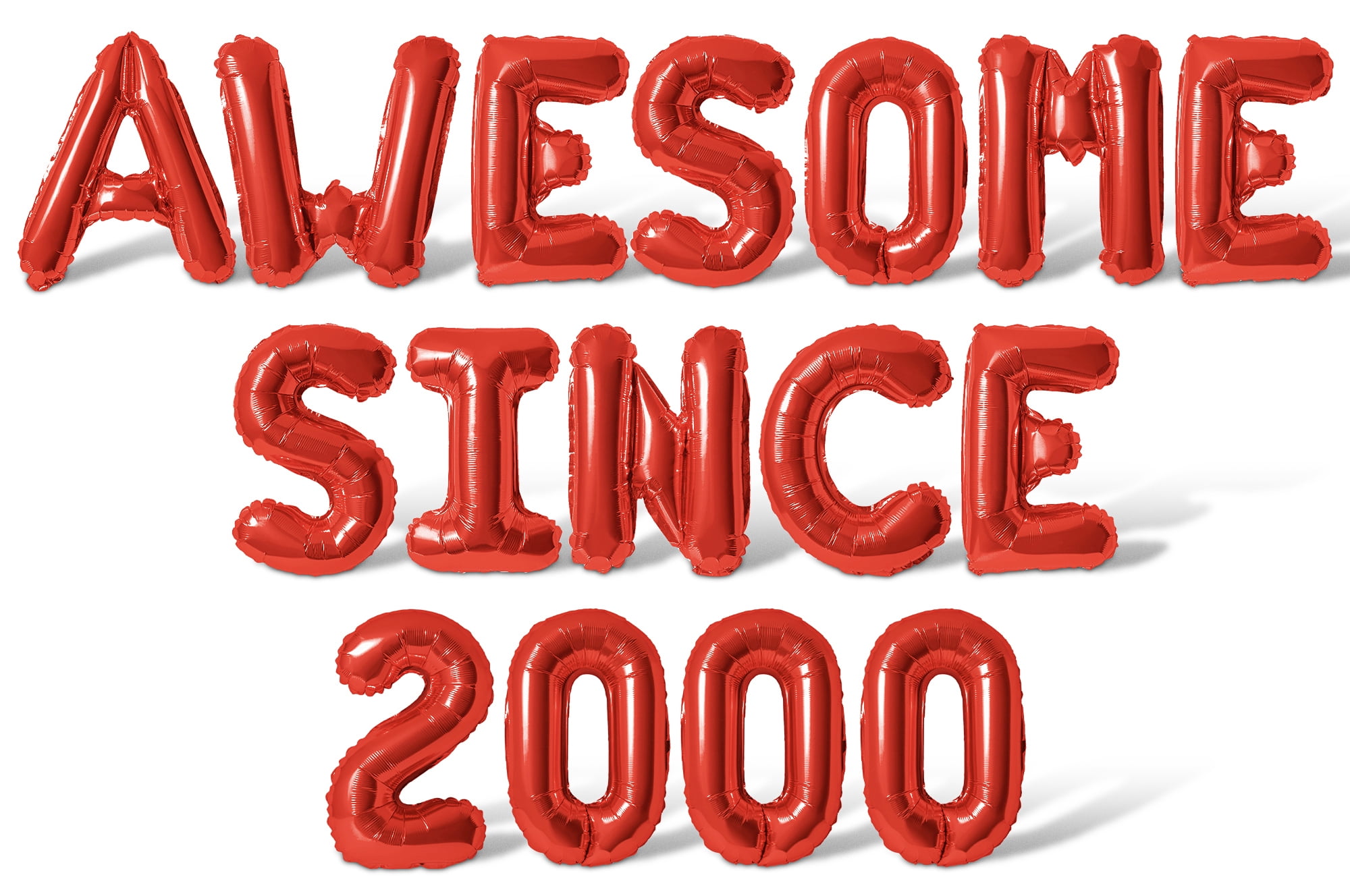 Letter & Number Balloons - AWESOME SINCE 2000 16