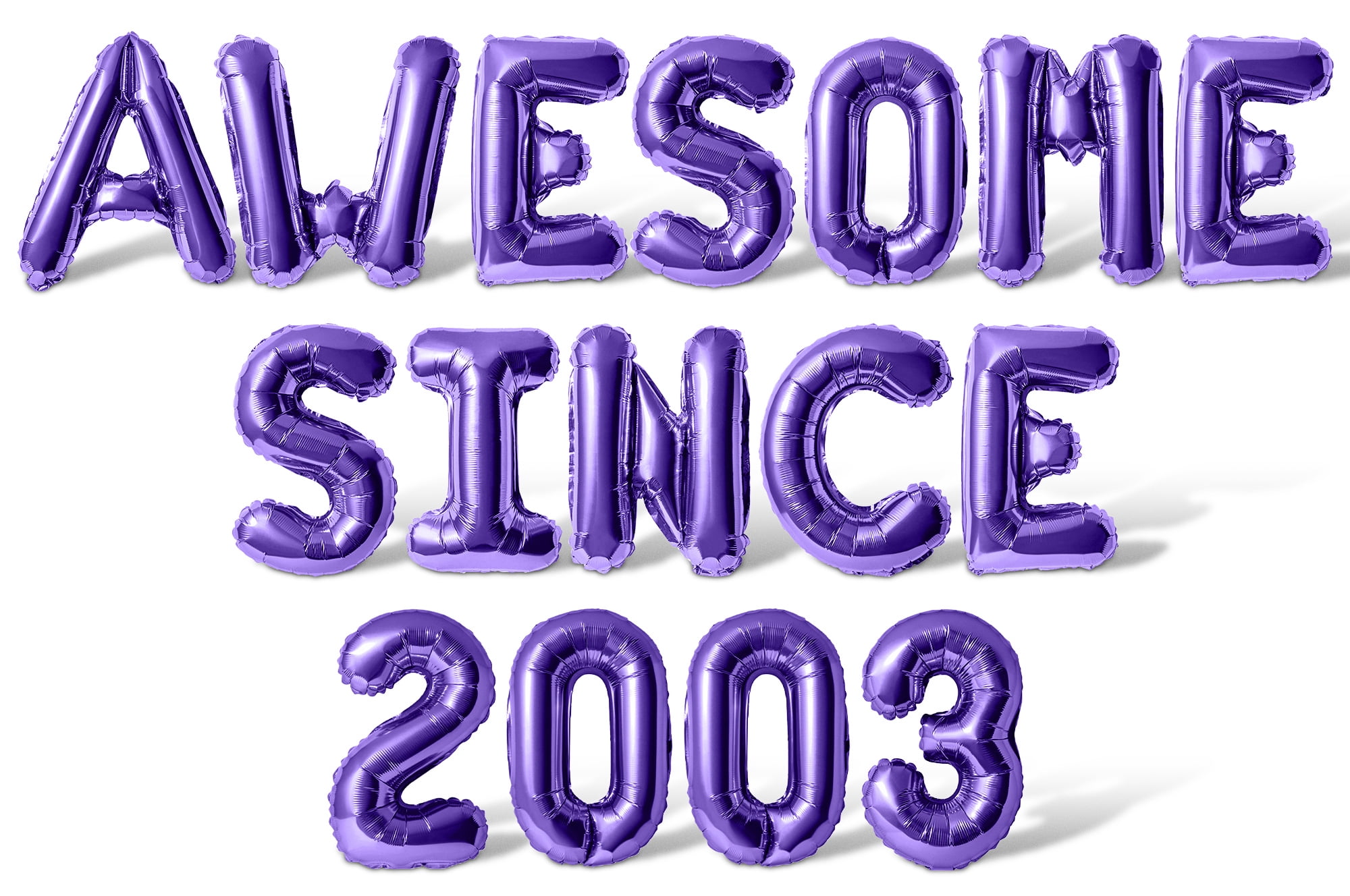 Letter & Number Balloons - AWESOME SINCE 2003 16
