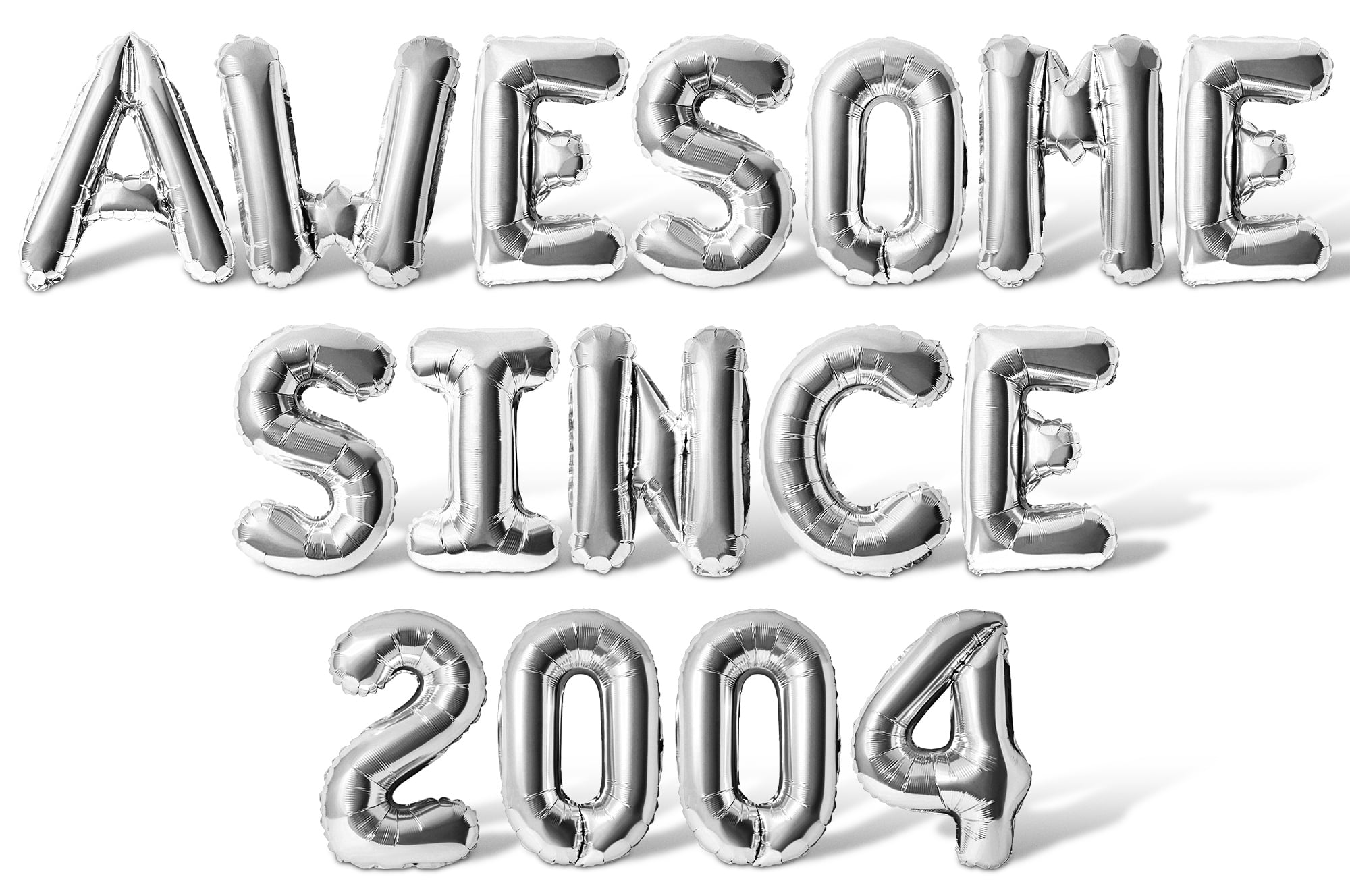 Letter & Number Balloons - AWESOME SINCE 2004 16
