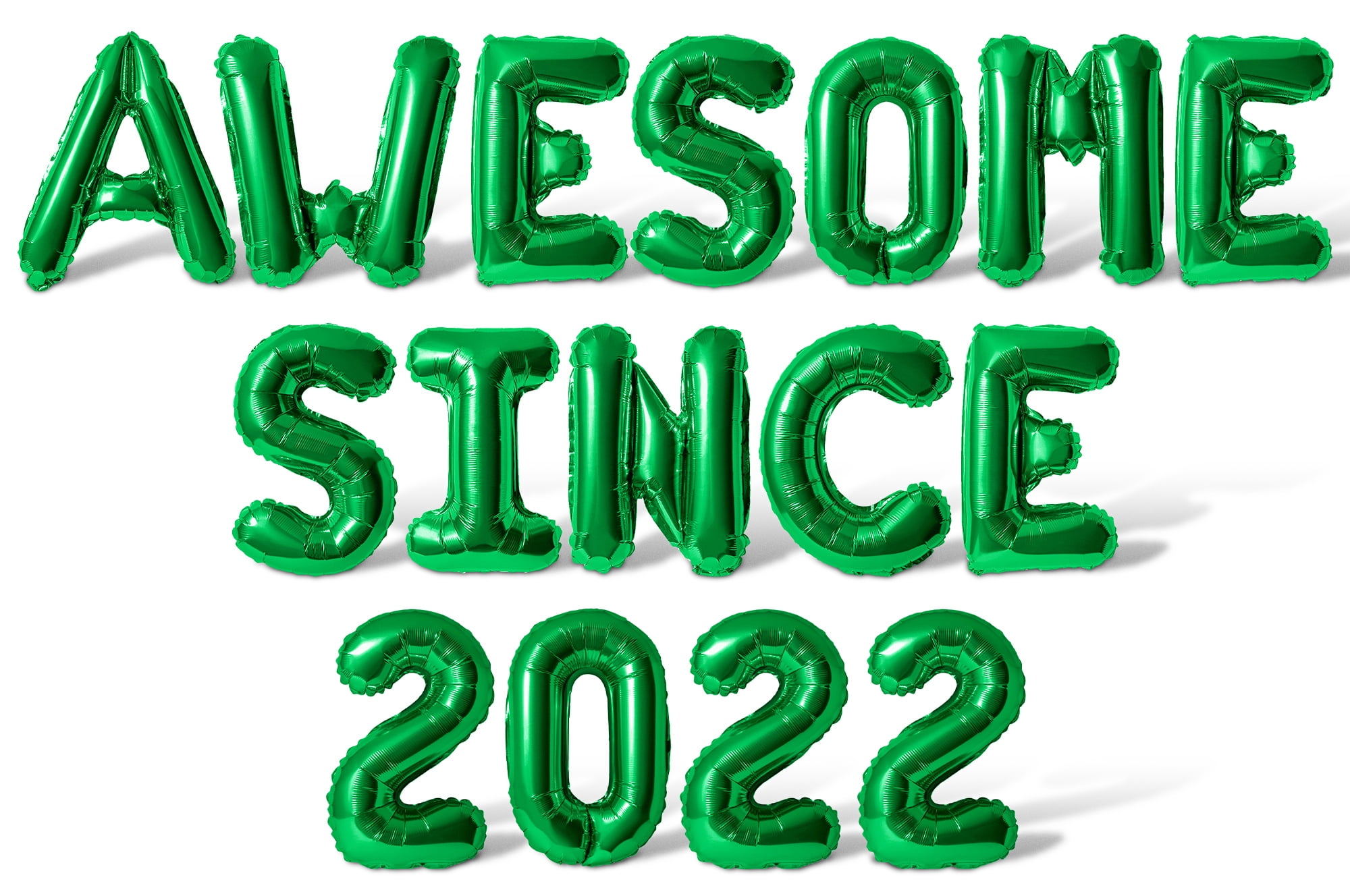 Letter & Number Balloons - AWESOME SINCE 2022 16