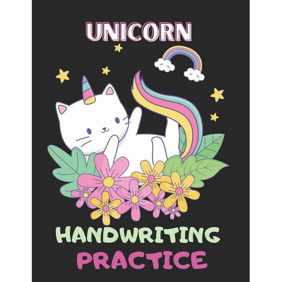 Letter and Number Handwriting Practice: Unicorn Handwriting Practice: Letter Number and Shape Handwriting Practice workbook for kids - Preschool Learning Workbook with Fun Activities (Paperback)