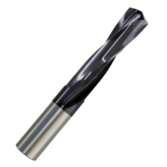 Letter 'O' (.3160") Screw Machine Stub Length Carbide Drill, 135 Split Point, AlTiN Coated, 1.687" Flute, 2-15/16"OAL