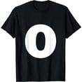 thumbnail image 1 of Letter O Capital Alphabet Monogram Initial T-Shirt, 1 of 3