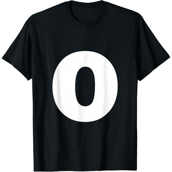 Letter O Capital Alphabet Monogram Initial T-Shirt