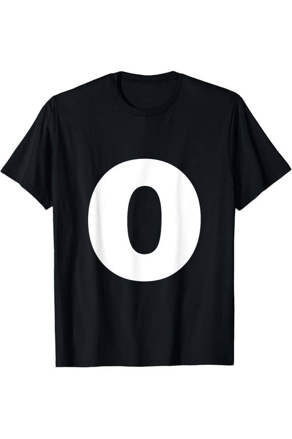 Letter O Capital Alphabet Monogram Initial T-Shirt
