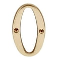 thumbnail image 1 of Letter "O" House Letters Traditional Solid Bright Brass 3" H Renovators Supply, 1 of 2