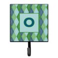 thumbnail image 1 of Letter O Initial Monogram - Blue Argoyle Leash or Key Holder, 1 of 7