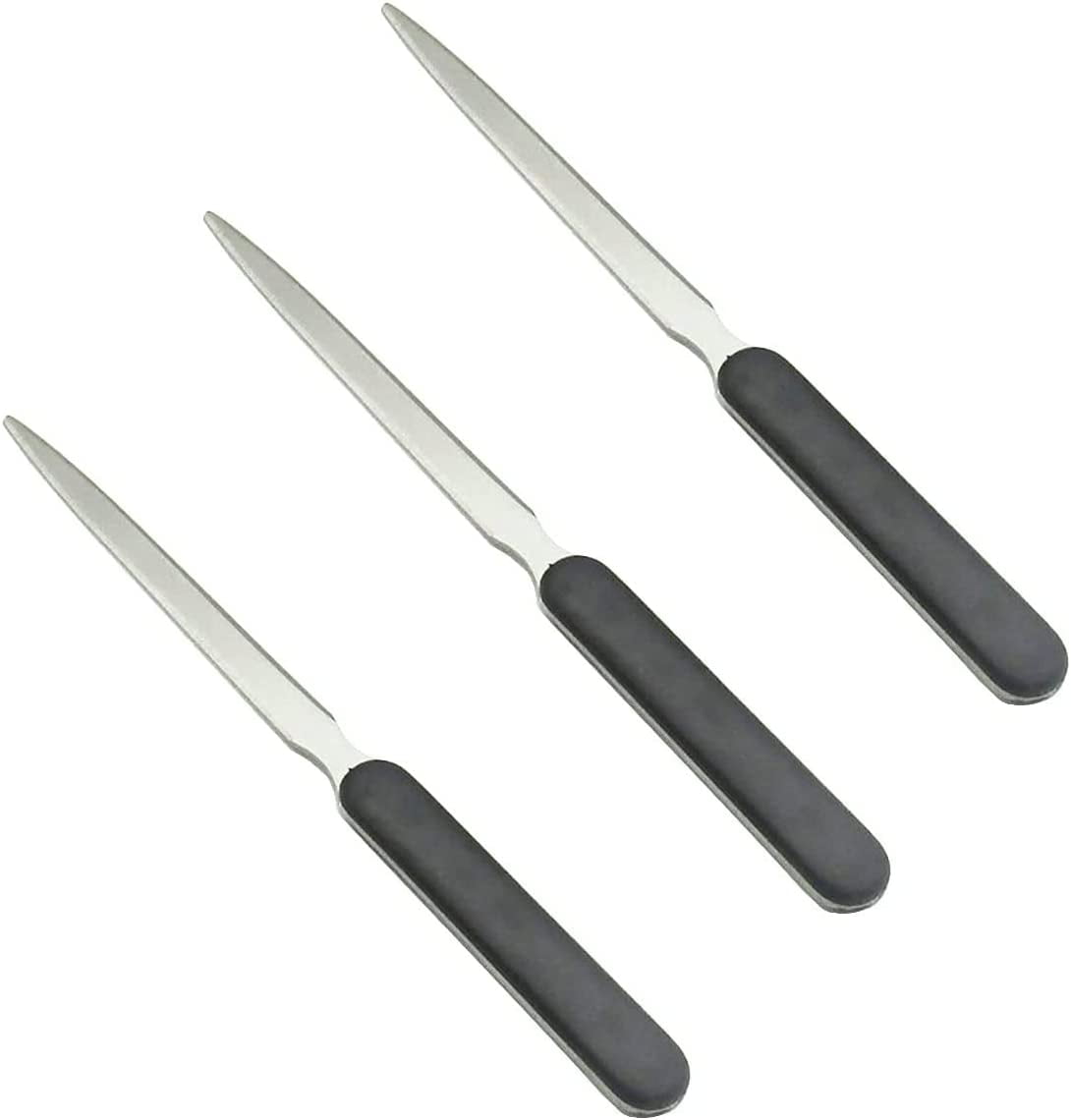 Letter Opener, 3 Pcs Metal Envelope Slitter Envelope Opener Paper
