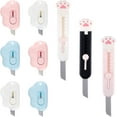 thumbnail image 1 of Letter Opener Box Cutter Retractable, 6Pcs Cloud Box Cutter and 3Pcs Cat Paw Box Cutter, Portable Mini Utility Knives Paper Envelope Slitter with for School Craft Class Office Supplies, 1 of 5