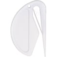 thumbnail image 1 of Letter Opener Envelope Slitter, 2 Pcs Mail Opener for Women, Men, Office, Home, with Safety Concealed Razor Blade for Envelope, Package(White), 1 of 5