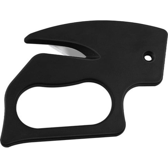 Letter Opener Envelope Slitter, Letter Openers with Magnifier, Letter Opener Envelope Slitter Animal Shape for Mail Open Tool Mini Safe Letter Package Open Tool - Black
