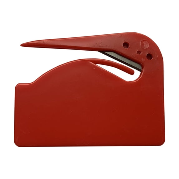Letter Opener Envelope Slitter Set, Mail Opener with Hidden Safety Blade for Office and Home, Portable Mail Cutter for Business Travelers, Multi-Pack A#056 Red